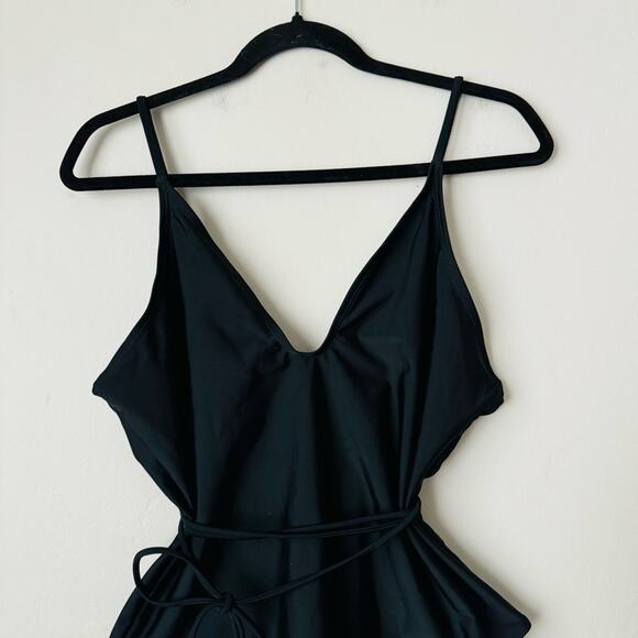 Code B Lanzarote One Piece Swim in black cinche wrack string soze 5 (fits sz. 14 - Picture 2 of 11